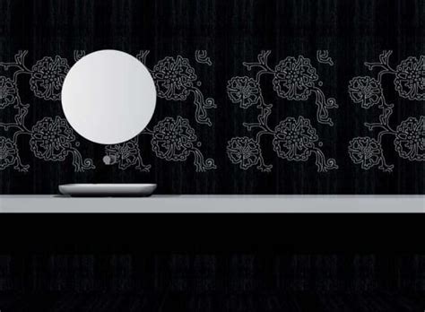TurkishCeramics | Printed shower curtain, Vitra, Blossom