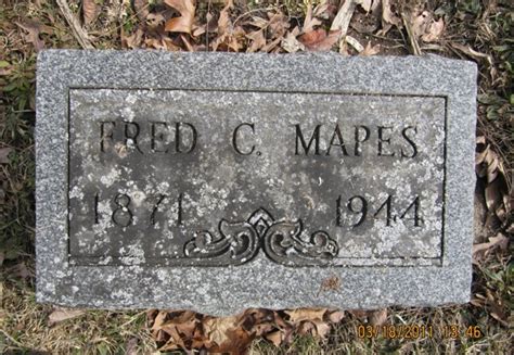 Fred Charles Mapes Find A Grave Memorial