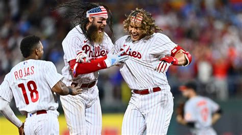 Alec Bohm Phillies Rally In Dramatic Fashion To Best Orioles Nbc