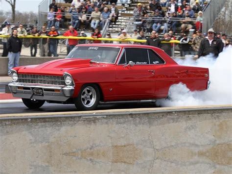 1967 Chevrolet Nova Chevy Ii Burnout Chevrolet Nova Drag Racing Chevrolet