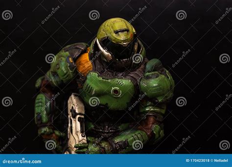 Doomguy Character Collection Figure Editorial Stock Photo - Image of ...