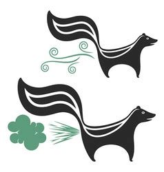 Skunk Silhouette Vector Images (over 110)