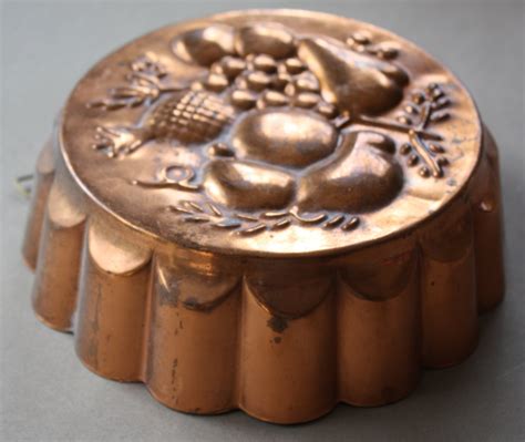 Copper Mold With Fruit Medley