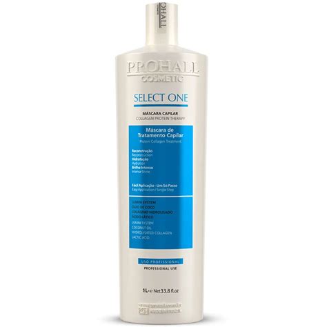 Prohall Progressiva Select One 1L Máscara Extreme Repair e Shampoo