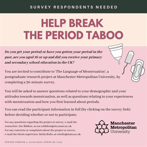 [academic] Help Me Break The Period Taboo By Filling Out A Survey For