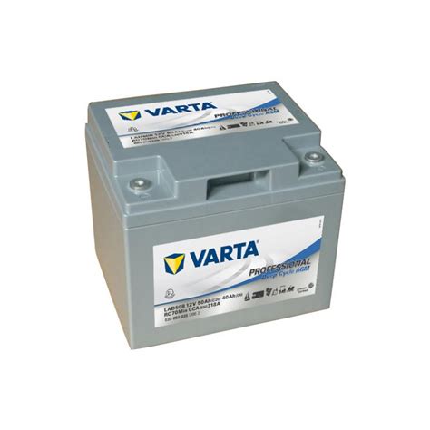 Varta Professional DC AGM Batterie LAD 50B 12V 50Ah 830050035