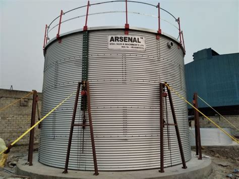 Modular Zincalume Industrial Water Tank At Rs Litre Zinc Aluminium