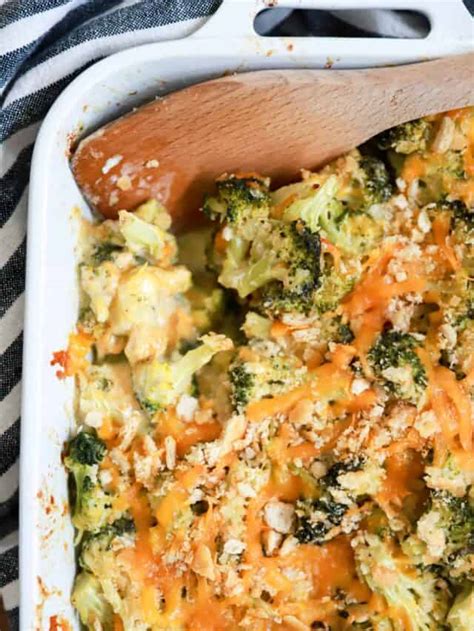 Broccoli Casserole With Ritz Crackers Recipe My Therapist Cooks