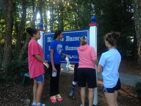 Haynes Bridge Middle School Students Hold Campus Clean-Up | Johns Creek, GA Patch