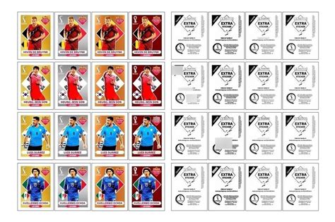 Figurinhas Pdf Legendas Frente Verso Copa Mundo 2022 Qatar Ello Criativo