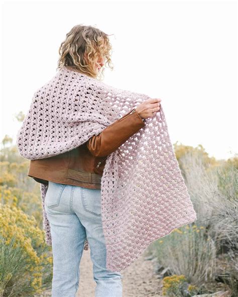 32 Easy Free Crochet Shawl And Wrap Patterns