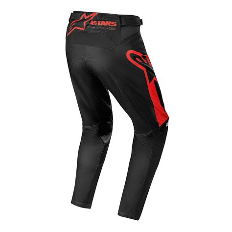 Pantalon Cross RACER SUPERMATIC ALPINESTARS Noir Rouge Fluo MAXXESS