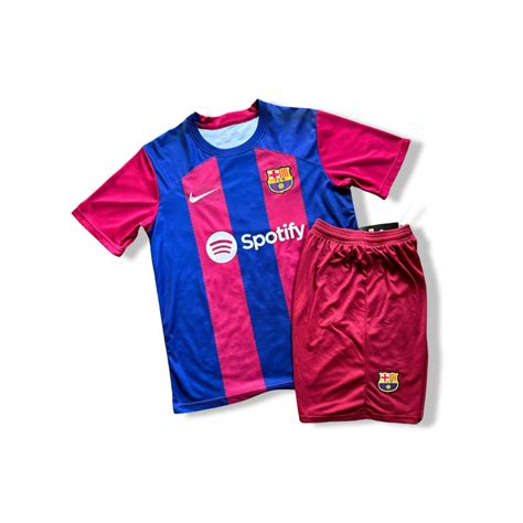 Jual Setelan Baju Bola Barcelona Home Jersey Barca