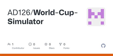 GitHub - AD126/World-Cup-Simulator