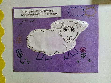 Crafty Little Disciples: Craft - The Good Shepherd