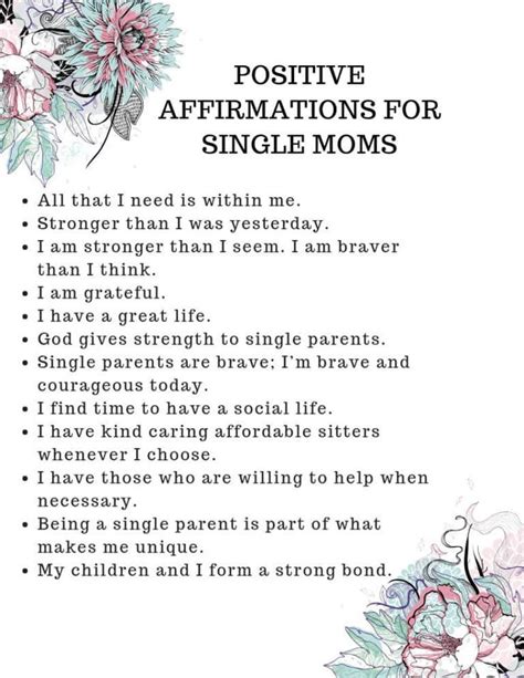 Positive Affirmations For Working Moms Morton Brandt