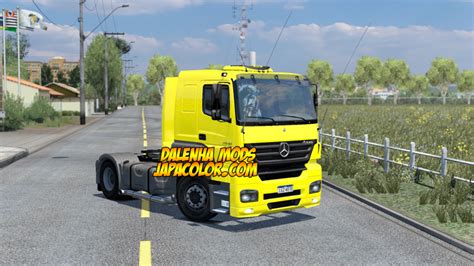 Caminhão Mercedes Benz Axor Para Ets2 V 1 37 x 1 38 x Dalenha Mods