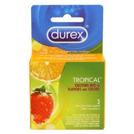 Durex Tropical Flavors 3 Pack