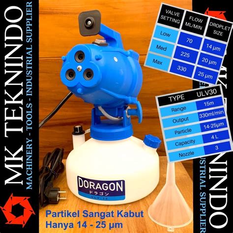 Jual Doragon Ulv Alat Fogging Uap Cold Fogger Elektrik Cold Foging