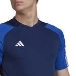 adidas T shirt d Entraînement Tiro 23 Competition Bleu Bleu Blanc