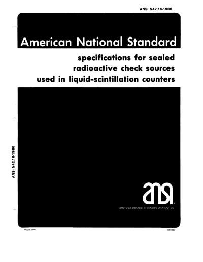 Ieee N American National Standard Specifications For Sealed