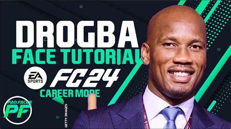 Ea Fc 24 Didier Drogba Face Manager Dt Pro Clubs Face Creation