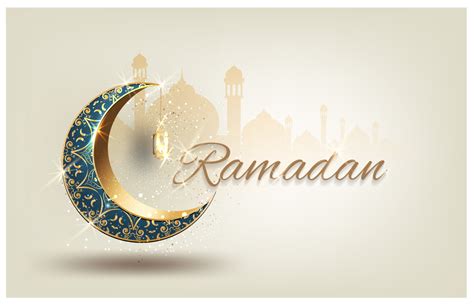 Buy Ramadan Kareem With Golden Islamic Poster Sticker Paper Poster