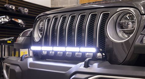 Diode Dynamics 30" Bumper LED Light Bar Kit for 18-20 Jeep Wrangler JL ...