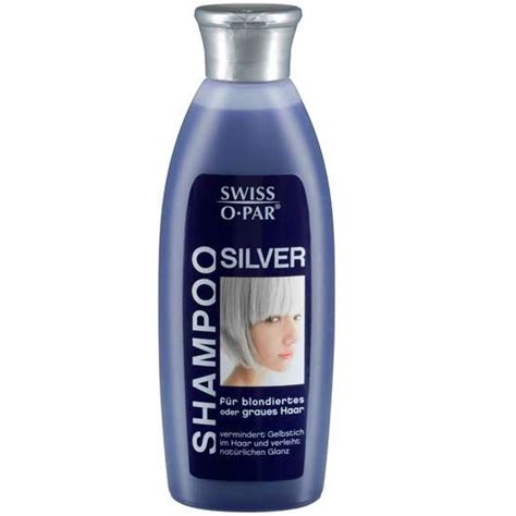 Silver Shampoo von SWISSOPAR sorgt für strahlende Farbreflexe