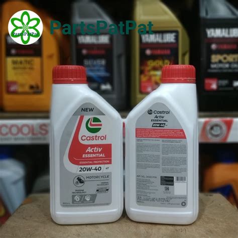 Jual Oli Oil Mesin Motor Bebek Castrol Activ Essential Kastrol Go Go