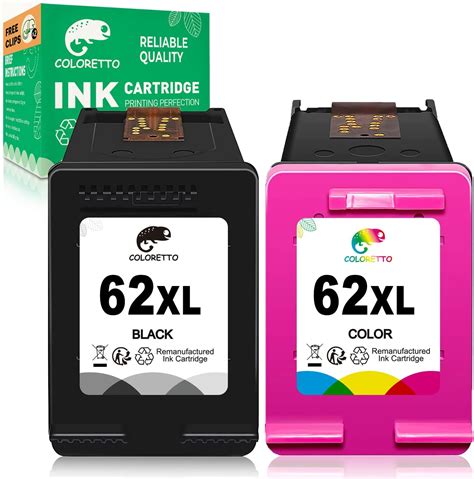 Coloretto Xl Cartouches D Encre Pour Hp Cartouche Xl Pack Noir Et