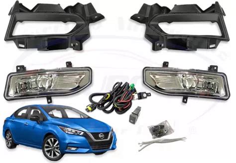 Kit Faros Niebla Versa 2020 2021 2022 Calidad Tipo Original Meses Sin