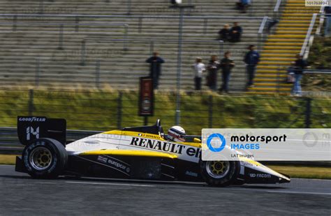 François Hesnault Renault RE60 German GP Motorsport Images