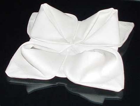 Beautiful napkin folding: The Rose Fold