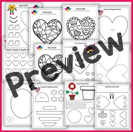 Heart Craft for Preschoolers - Kidseducator