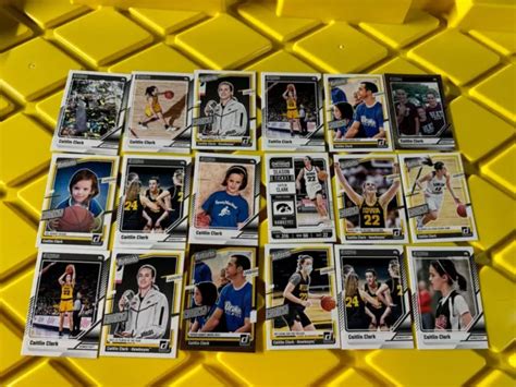 Lot De Cartes Collection Caitlin Clark Iowa Wnba Rookie Star Eur