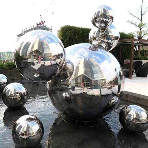 Stainless steel sphere sculpture Projects