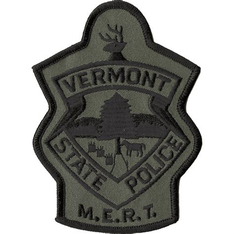 Vermont State Police M.E.R.T. Patch