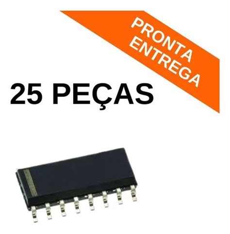 Kit 25 Peças Circuito Integrado Uc3846dw Soic 16 smd Parcelamento