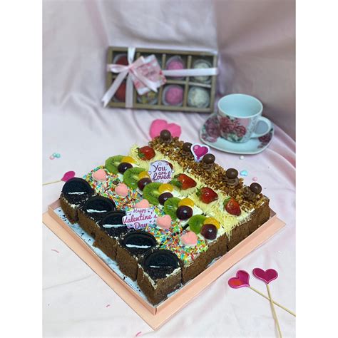 Jual Cake Potong Hias Bolu Marmer Kue Ulang Tahun Birthday Cake