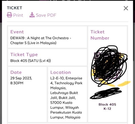 Dewa 19 Ticket Tickets Vouchers Event Tickets On Carousell