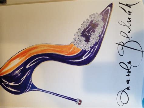 Manolo Blahnik Manolo sketch Free Shipping on this item