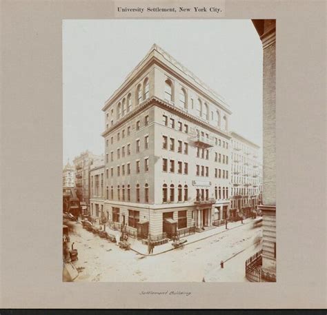 Americas First Settlement House Tenement Museum