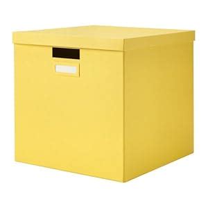 Storage: Yellow Storage Boxes