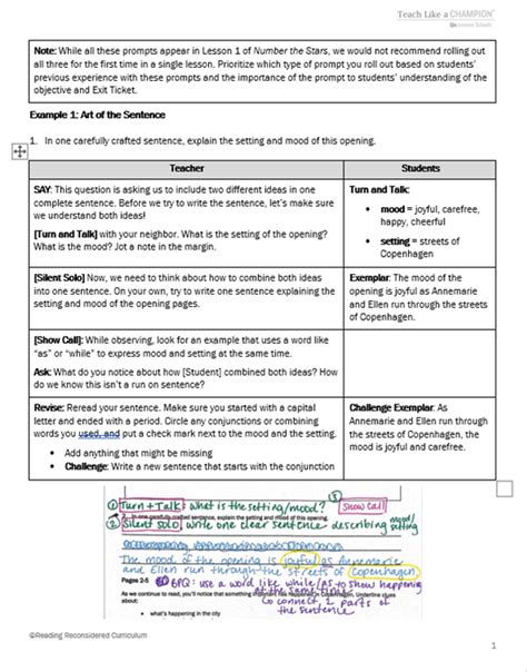 Developmental Writing Roll Out Script Teach Like A Champion