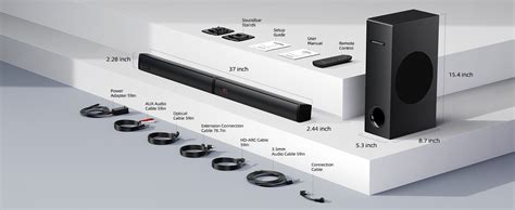 W Sound Bar Meredo In Detachable Soundbar For Tv Ch Soundbar