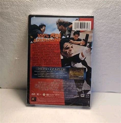 Point Break Patrick Swayze Keanu Reeves Enhanced Widescreen Dvd Fox