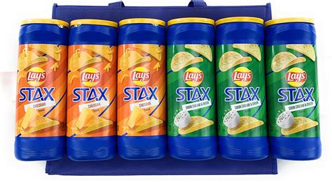 Stax Chips 6 Pack Variety Bundle Sour Cream And Onion