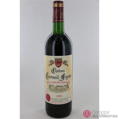 Ch Teau Cormeil Figeac St Emilion Grand Cru Prix