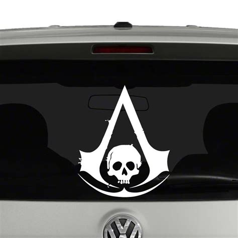 Assassins Creed Black Flag Inspired Vinyl Decal Sticker